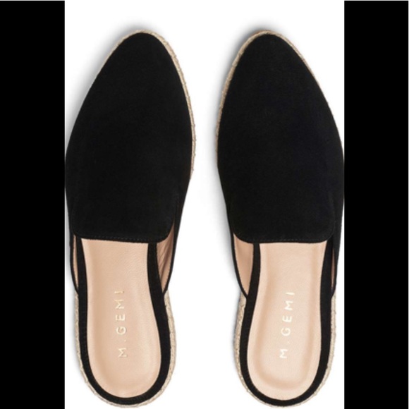 M. Gemi Lido black suede mules-pls read - Picture 2 of 2